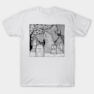 Weeping Woman Statue T-Shirt